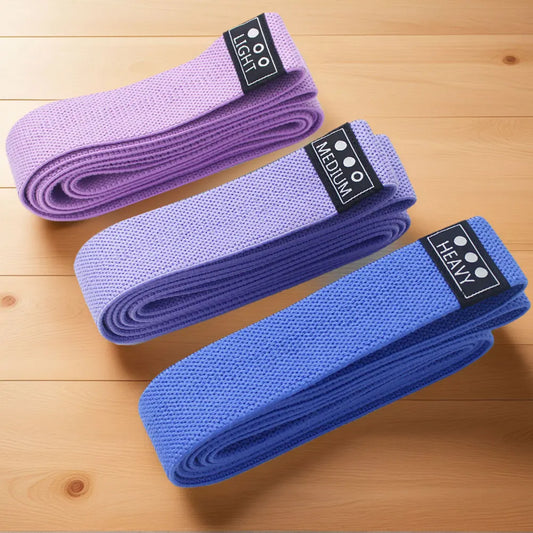 3-Piece Long Resistance Bands Set