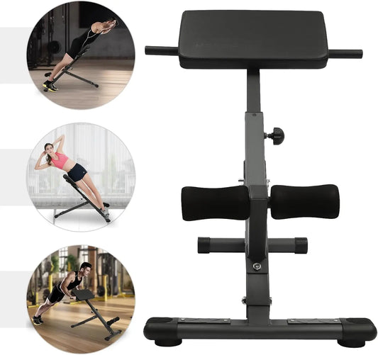 Adjustable Roman Chair Hyperextension Bench