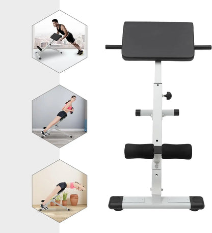 Adjustable Roman Chair Hyperextension Bench