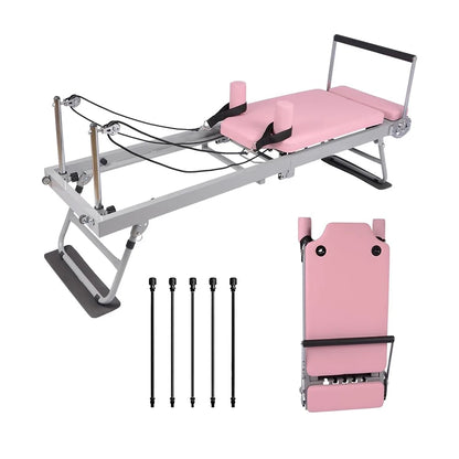 Foldable Pilates Reformer Machine