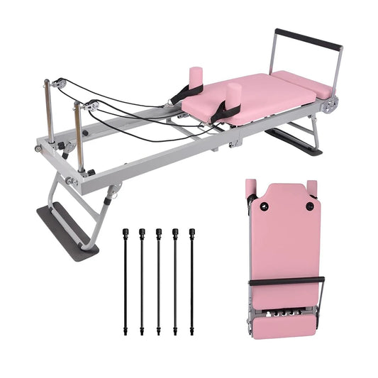 Foldable Pilates Reformer Machine
