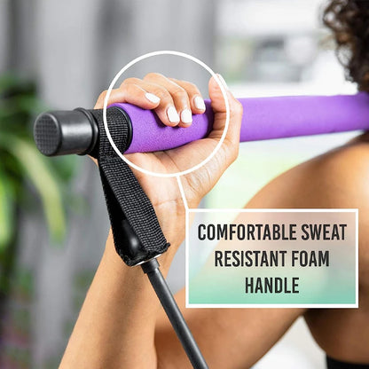 Pilates Resistance Bar with Bands
