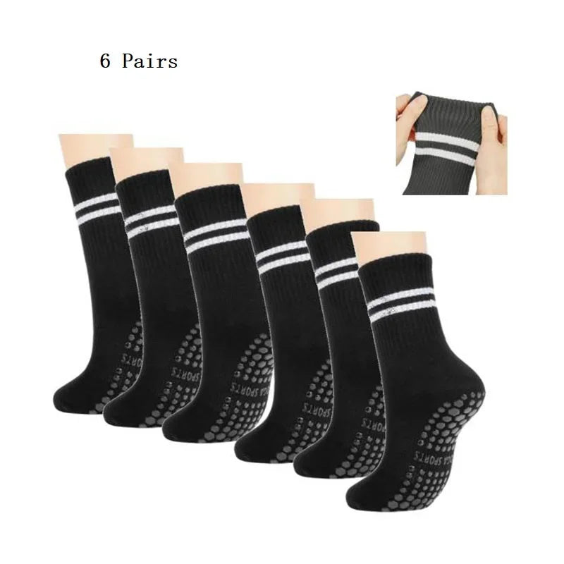 Pilates & Yoga Socks with Non-Slip Grips