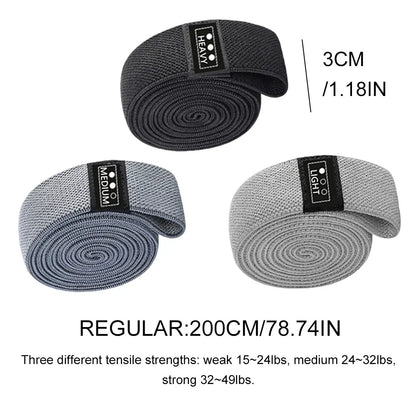 3-Piece Long Resistance Bands Set