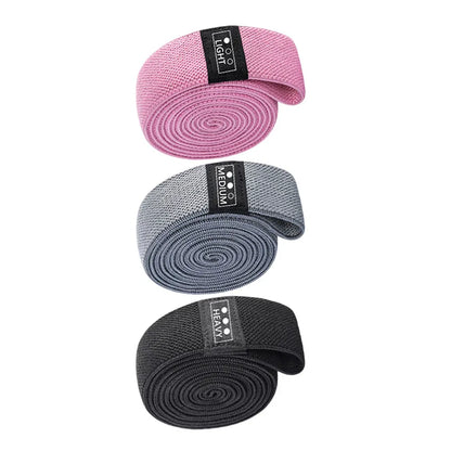 3-Piece Long Resistance Bands Set