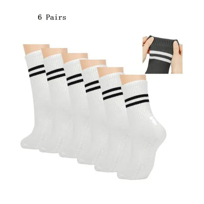 Pilates & Yoga Socks with Non-Slip Grips