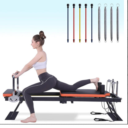 Foldable Pilates Reformer Machine