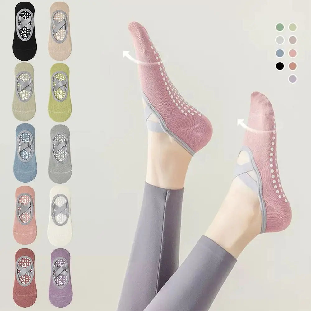 Women’s Anti-Slip Pilates & Yoga Socks