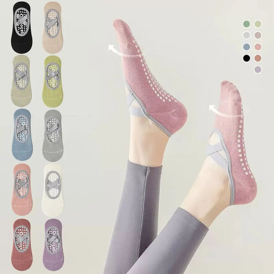 Women’s Anti-Slip Pilates & Yoga Socks