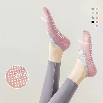 Women’s Anti-Slip Pilates & Yoga Socks