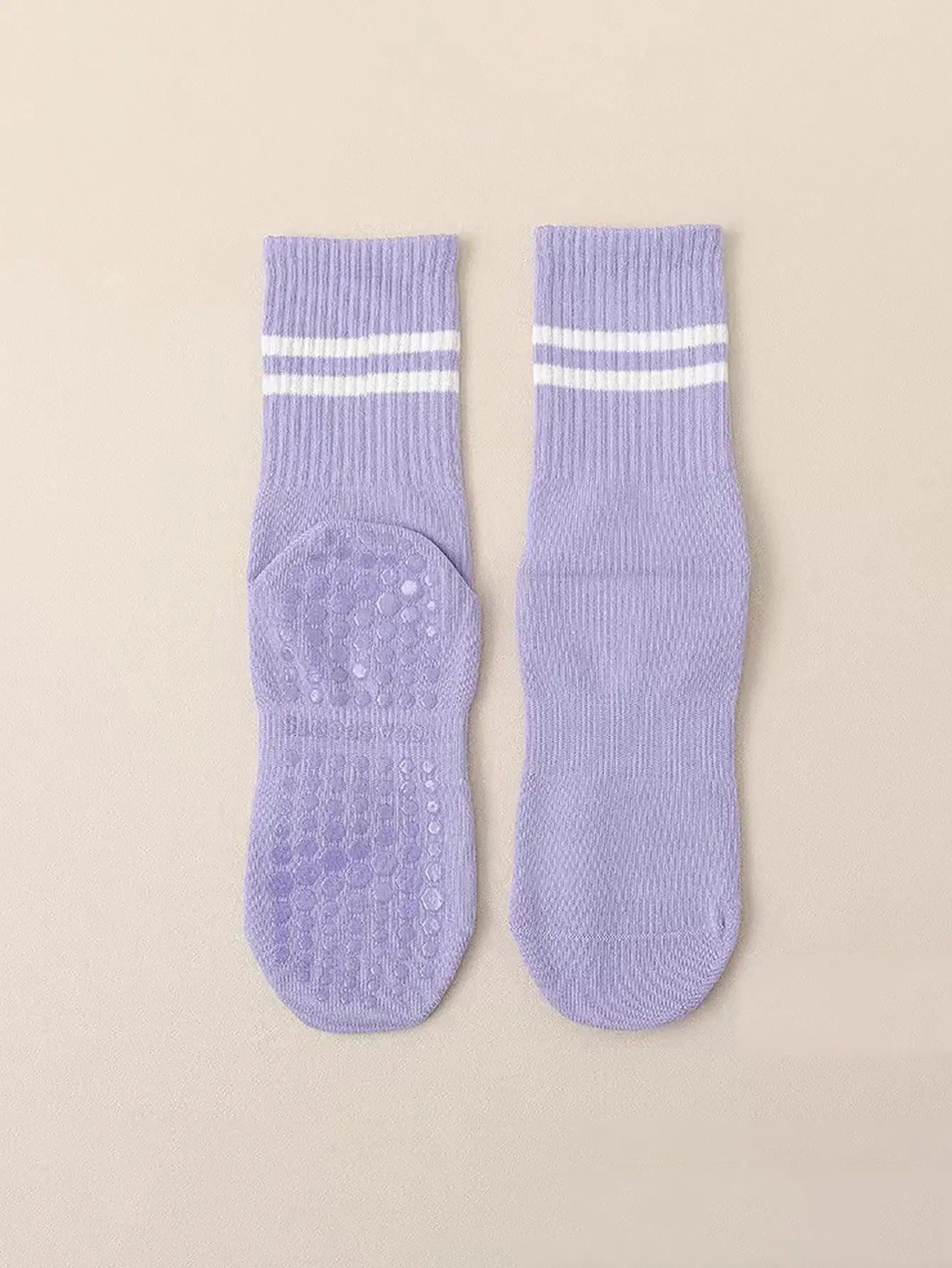 Pilates & Yoga Socks with Non-Slip Grips
