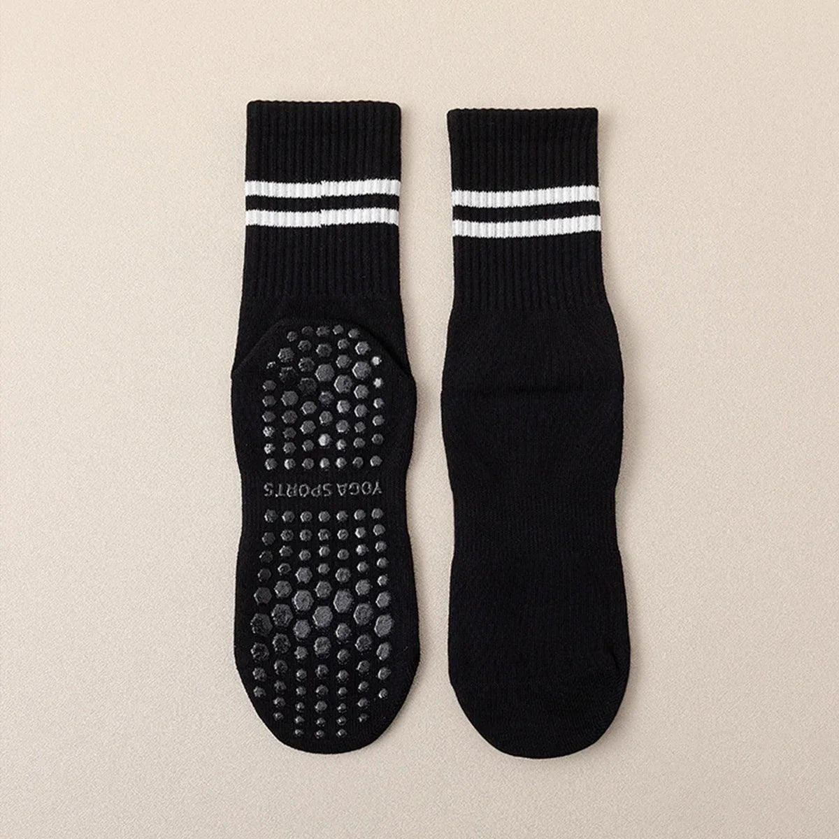Pilates & Yoga Socks with Non-Slip Grips