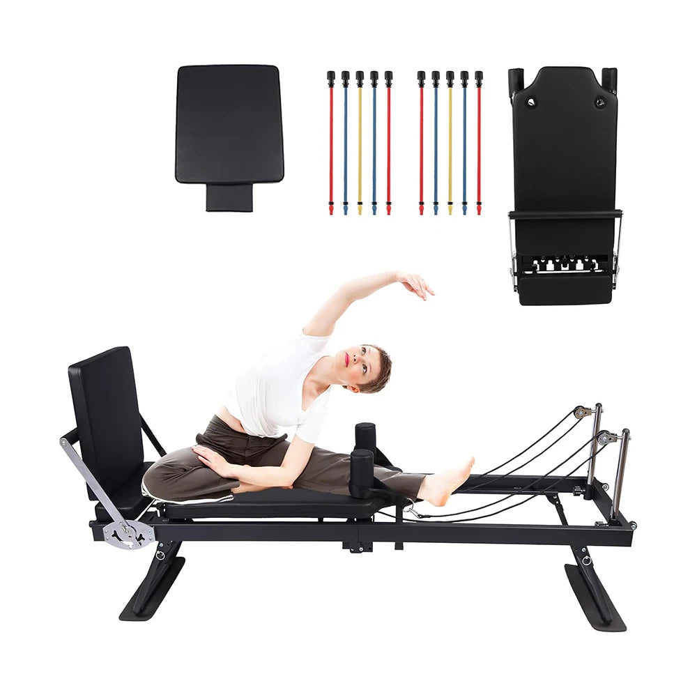 Foldable Pilates Reformer Machine